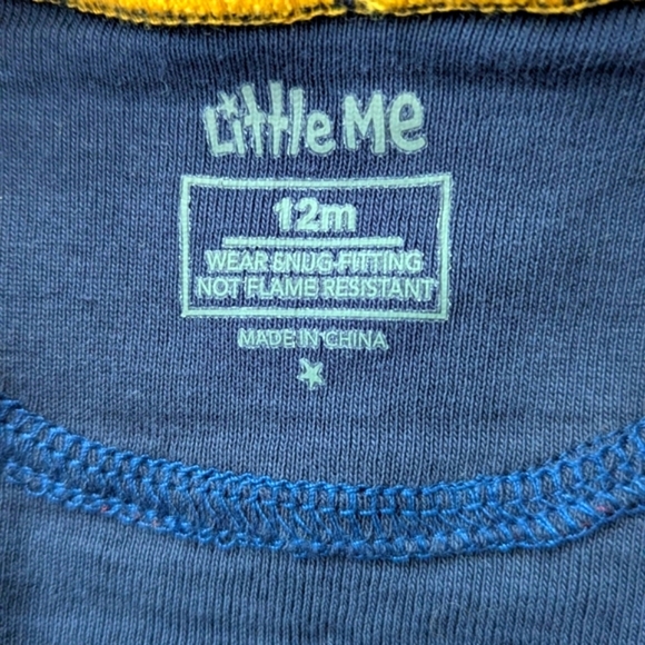 Little Me Baby (Size 12 Months) One Piece Space Sleepers/Pyjamas/Feeties - Picture 9 of 10